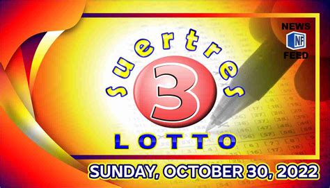 SWERTRES RESULT, Sunday, October 30, 2022 – Official .